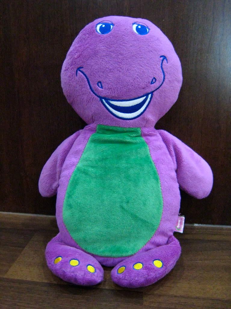 barney pillow pet